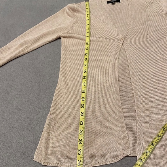 Simply Vera Wang Size Small Cardigan - Silky Button-Up - Picture 5 of 11